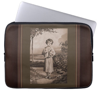 Jesus As A Boy Laptop Sleeve