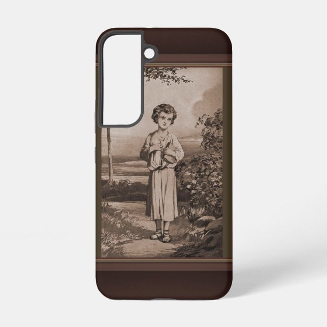 Jesus As A Boy Samsung Galaxy S22 Case (Back)