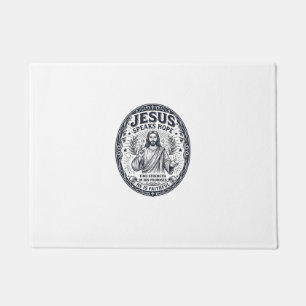 Jesus ASL Deaf Community Inclusion Shirt Christian Doormat