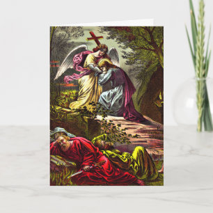Jesus at Gethsemane Greeting card