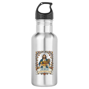 Jesus Autumn Harvest Faith Jesus Autumn Harvest Ch 532 Ml Water Bottle