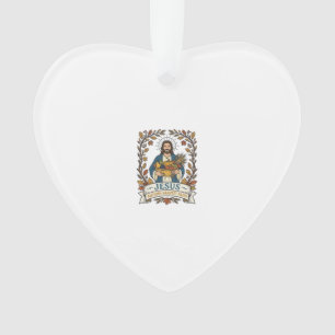 Jesus Autumn Harvest Faith Jesus Autumn Harvest Ch Ornament