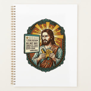 Jesus Bad Influencer Product Review Fail Social Me Planner