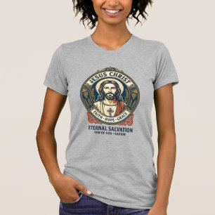Jesus Barber Mens Grooming Graphic Tee Christian A