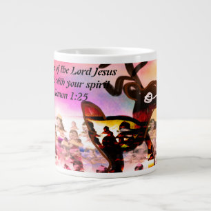 Jesus be way large coffee mug