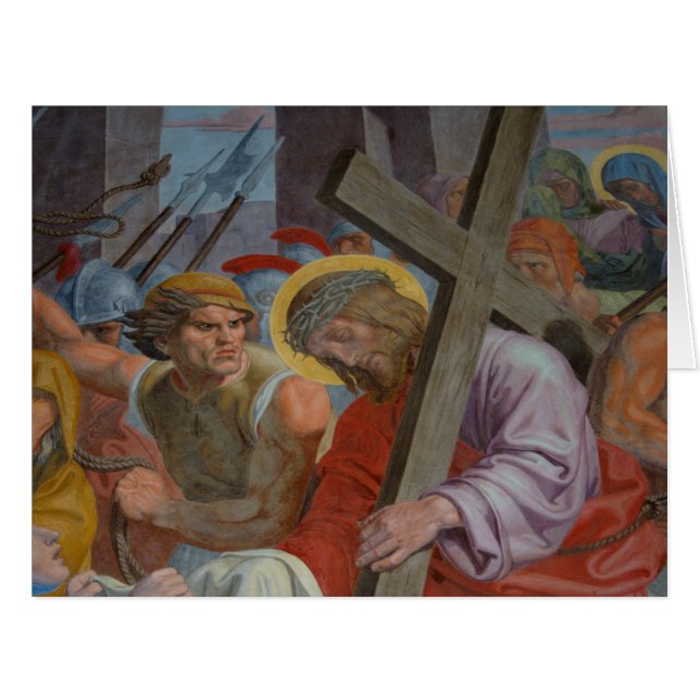 Jesus Bearing His Cross (Front Horizontal)