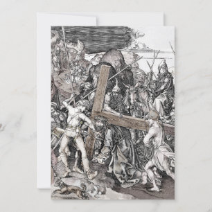 Jesus Bearing His Cross 1470 Invitation