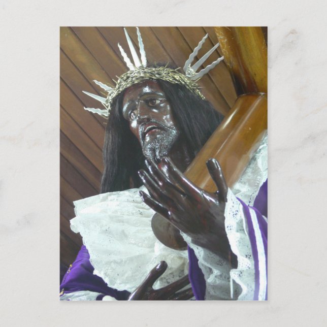 Jesus Bearing the Cross Postcard (Front)