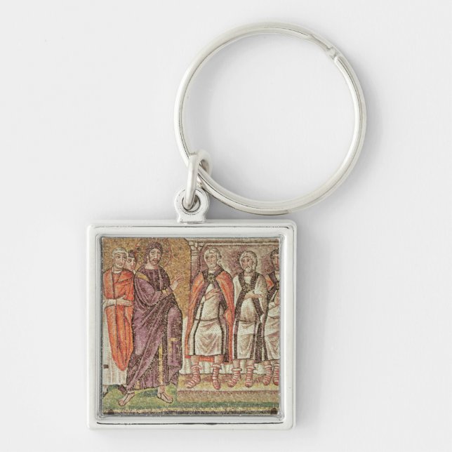 Jesus before Caiphus Keychain (Front)