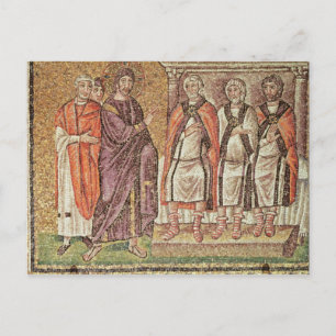 Jesus before Caiphus Postcard