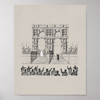 Jesus Before Pilate - King of the Jews Bible Wall Poster