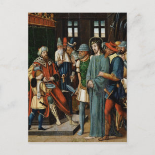 Jesus Before Pilate Postcard