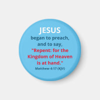 Jesus Began To Preach: Repent - Matt. 4:17 - Tiny