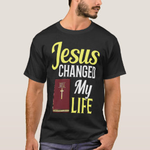 Jesus Bible Cross Nazareth Study Quotes T-Shirt