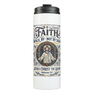 Jesus Bible Journalling Scripture Art Shirt Christ Thermal Tumbler