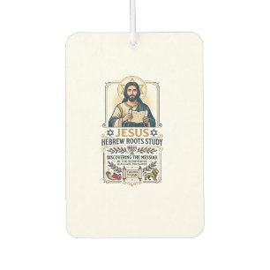 Jesus Bible Languages Hebrew Greek Nerd Shirt Fait Air Freshener