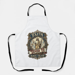 Jesus Bilingual Multicultural Families Shirt Faith Apron