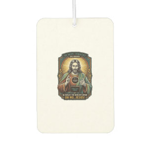 Jesus Black Screen Forgotten Webcam Cover Virtual  Air Freshener
