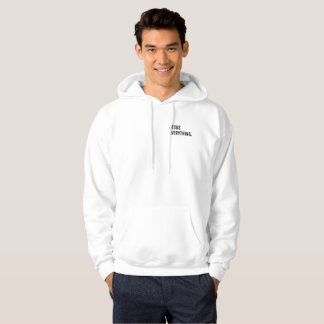 JÉSUS BLANC TOUT sweat - shirt à capuche