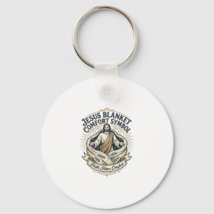 Jesus Blanket Comfort Symbol Jesus Blanket Comfort Keychain