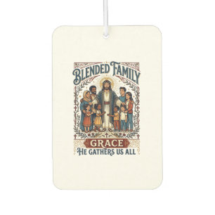 Jesus Blended Family Stepfamily Shirt Christian Gr Air Freshener