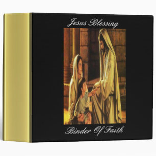 Jesus Blessing Binder