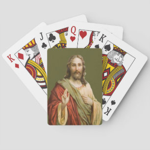 Jesus Blessing Playing Cards