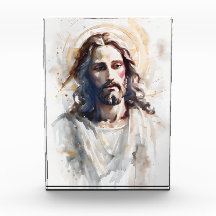 Jésus bloc acrylique Christian HomeDécor