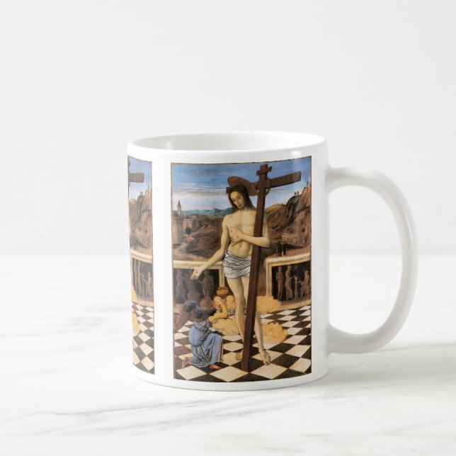 Jesus Blood Of The Redeemer Religious Art Coffee Mug (Right)