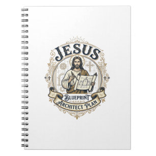 Jesus Blueprint Architect Plan Jesus Blueprint Arc Notebook