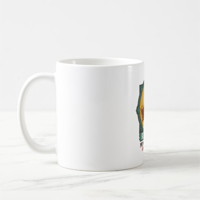 Jesus Blurry QR Code Wont Scan Menu Tech Humor_1 Coffee Mug (Left)