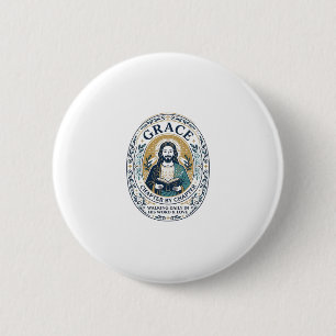 Jesus Book Club Reading Community Graphic Tee Chri 2 Inch Round Button