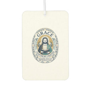 Jesus Book Club Reading Community Graphic Tee Chri Air Freshener