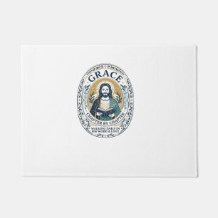 Jesus Book Club Reading Community Graphic Tee Chri Doormat
