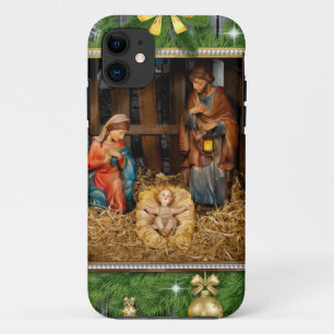 Jesus born manger iPhone 11 case