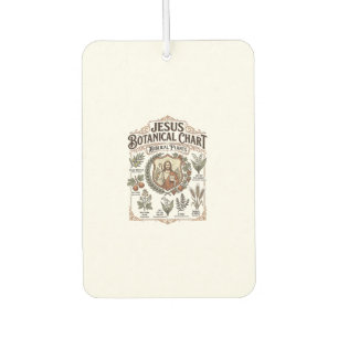 Jesus Botanical Chart Biblical Plants Jesus Botani Air Freshener