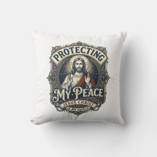 Jesus Boundaries Self Respect Shirt Faith Based De Throw Pillow