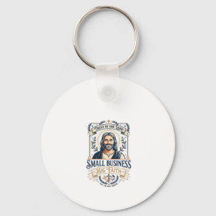Jesus Boutique Small Business Owner Shirt Christia Keychain
