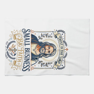Jesus Boutique Small Business Owner Shirt Christia Kitchen Towel
