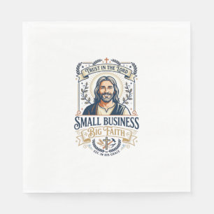 Jesus Boutique Small Business Owner Shirt Christia Napkin
