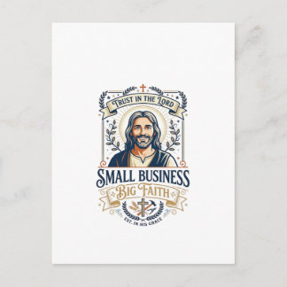 Jesus Boutique Small Business Owner Shirt Christia Postcard