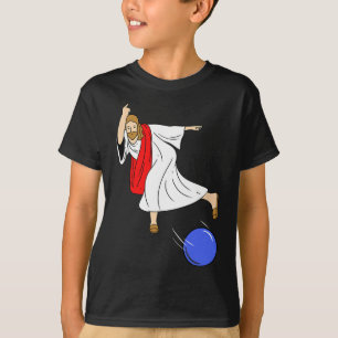 Jesus Bowling Christmas Bowling  T-Shirt