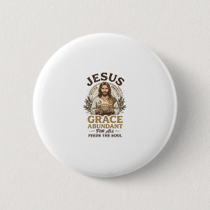 Jesus Bowling Vintage Shirt Christian Graphic_1 2 Inch Round Button