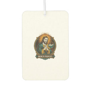 Jesus Broken Chip Stuck In Dip Bowl Party Humor_1 Air Freshener