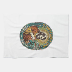 Jesus Broken Double Clicking Mouse IT Office Tech Kitchen Towel