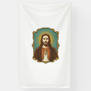 Jesus Broken Wine Cork Stuck Bottle Sommelier Part Banner