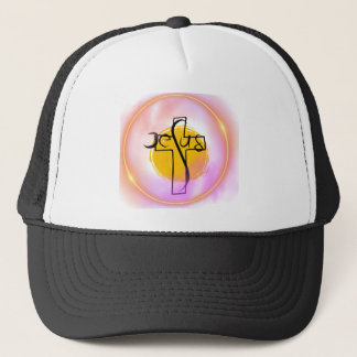 Jesus Bubble Trucker Hat