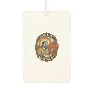 Jesus Burning Mouth Super Spicy Party Dip Humor_1 Air Freshener