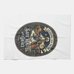 Jesus Bus Driver Transit Worker Shirt Faith Based Kitchen Towel