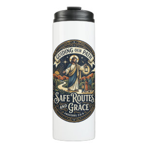 Jesus Bus Driver Transit Worker Shirt Faith Based Thermal Tumbler